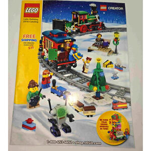 Lego Kids Creator Late Holiday Catalog Magazine 2016 Collectible